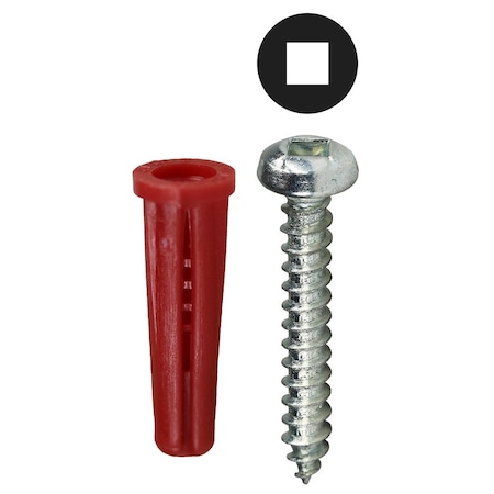 Conical Plug, 1 1/2 In L, Polyethylene